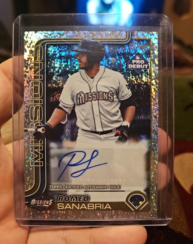 2025 Topps Pro Debut #PD-4 Romeo Sanabria — front