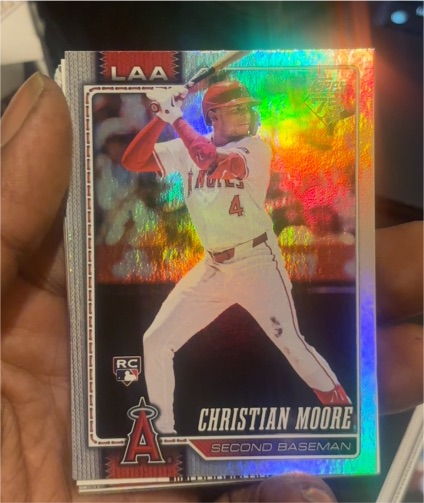 2026 Topps Series 1 #147 Christian Moore — front