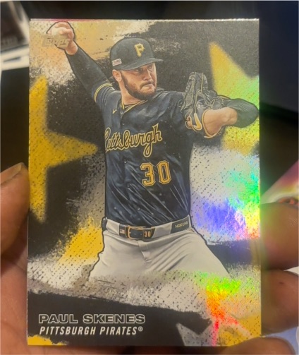 2026 Topps Series 1 Stars of MLB #SMLB-21 Paul Skenes — front