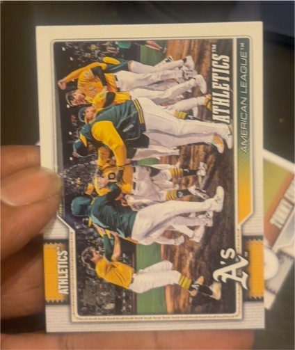 2026 Topps #304 Athletics (Nick Kurtz) — front