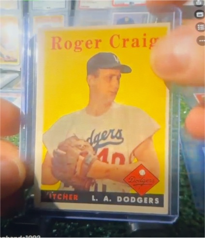 1958 Topps #194 Roger Craig — front