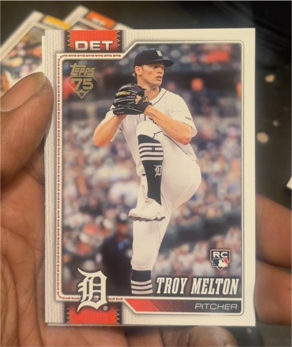 2026 Topps Series 1 #212 Troy Melton — front