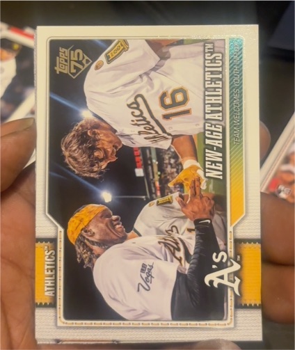 2026 Topps #122 New-Age Athletics Nick Kurtz / Lawrence Butler — front