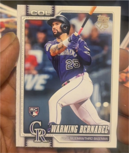 2026 Topps Series 1 #55 Warming Bernabel — front