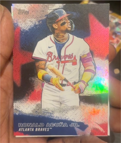 2026 Topps Series 1 Stars of MLB #SMLB-15 Ronald Acuña Jr. — front