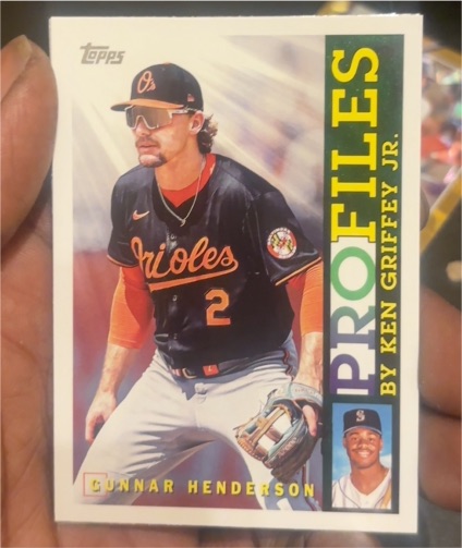 2026 Topps Series 1 Profiles #TP-4 Gunnar Henderson — front