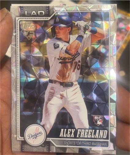 2026 Topps Series 1 #74 Alex Freeland — front