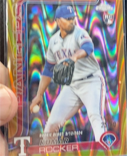 2025 Topps Chrome Update #USC160 Kumar Rocker — front