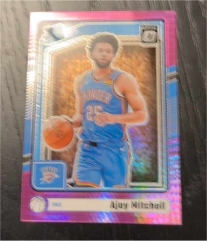 2024-25 Panini Donruss Optic #274 Ajay Mitchell — front