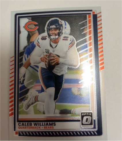2025 Panini Donruss Optic #8 Caleb Williams — front