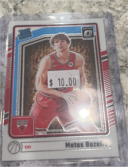 2024-25 Panini Donruss Optic Rated Rookie #286 Matas Buzelis — front