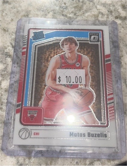 2024-25 Panini Donruss Optic #271 Matas Buzelis — front