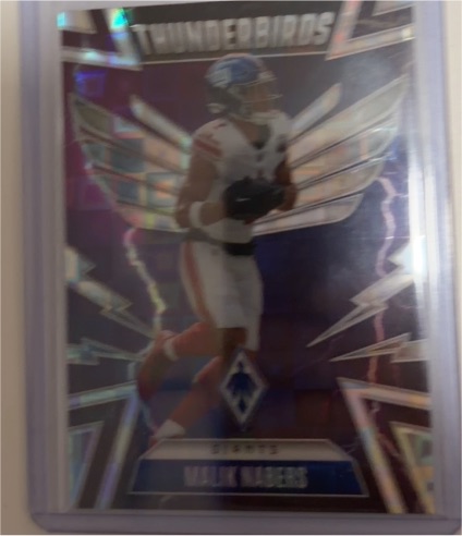 2025 Panini Phoenix Thunderbirds #39 Malik Nabers — front
