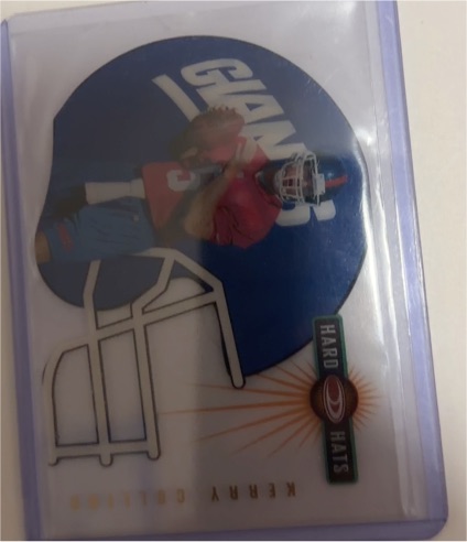 1999 Donruss Preferred Hard Hats #26 Kerry Collins — front