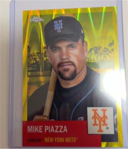 2022 Topps Chrome Platinum Anniversary #240 Mike Piazza — front