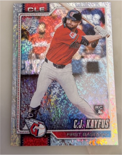 2026 Topps Series 1 #35 C.J. Kayfus — front