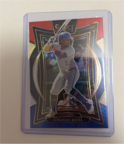 2025 Panini Select #12 Luisangel Acuna — front