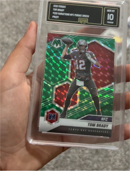 2021 Panini Mosaic #201 Tom Brady — front