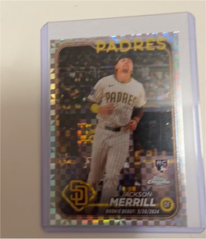 2024 Topps Chrome Update Series #USC57 Jackson Merrill — front
