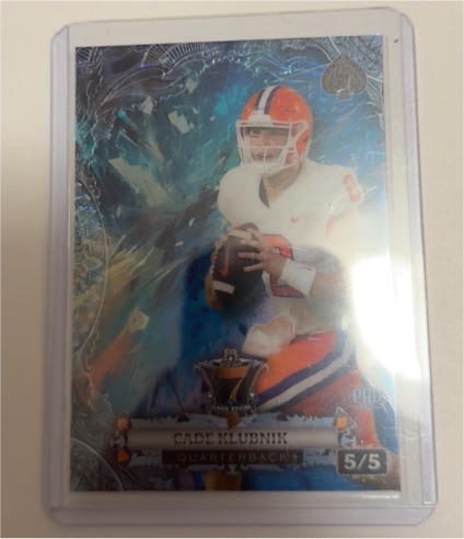 2024 Wild Card 7 Card Studs #Cade Klubnik — front