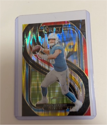 2024 Panini Select Premier Level #131 Justin Herbert — front