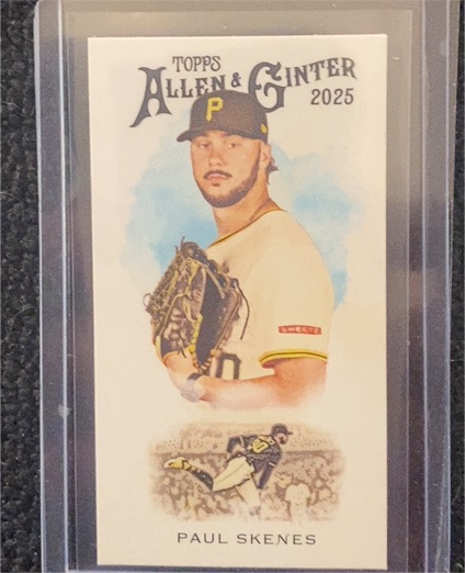 2025 Topps Allen & Ginter #N222-13 Paul Skenes — front