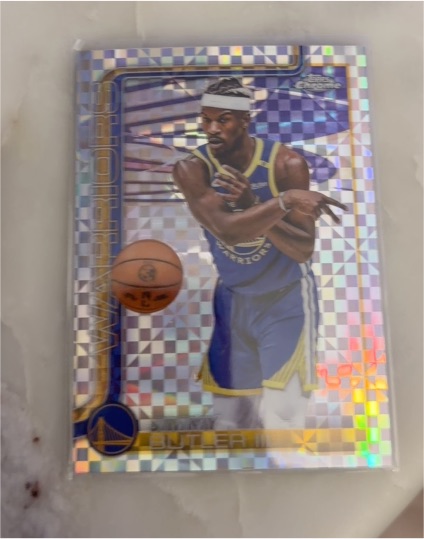 2025-26 Topps Chrome #209 Jimmy Butler III X-Fractor — front