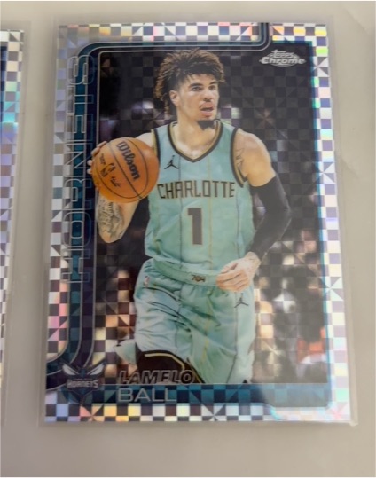 2025-26 Topps Chrome #39 LaMelo Ball — front