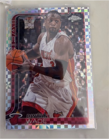 2025-26 Topps Chrome #241 Dwyane Wade — front