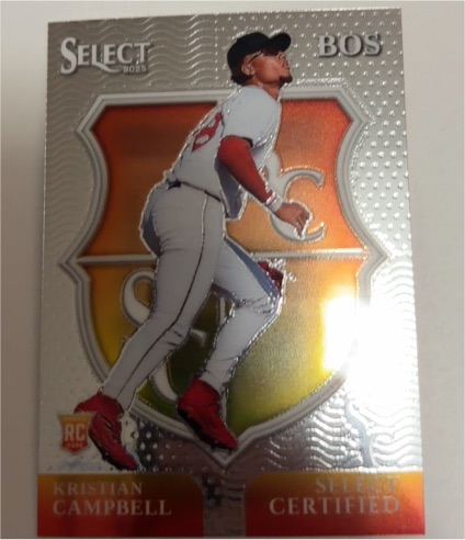 2025 Panini Select Certified #11 Kristian Campbell — front
