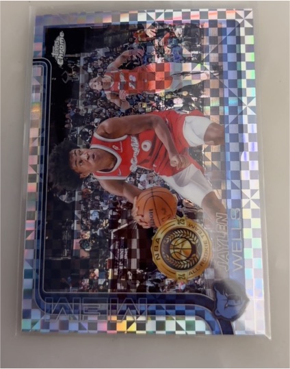 2025-26 Topps Chrome #200 Jaylen Wells — front