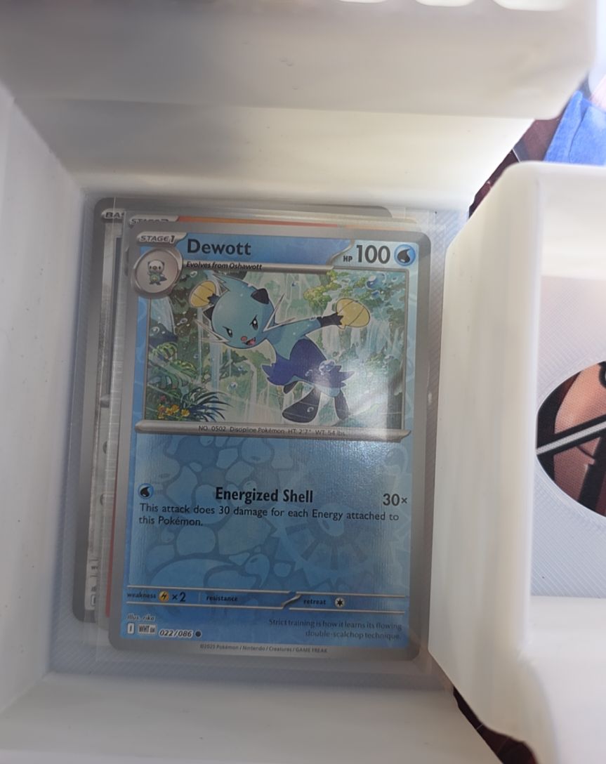 2022 Pokemon Scarlet & Violet 022/086 Dewott — front