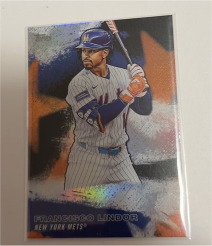 2026 Topps Series 1 Stars of MLB #SMLB-10 Francisco Lindor — front
