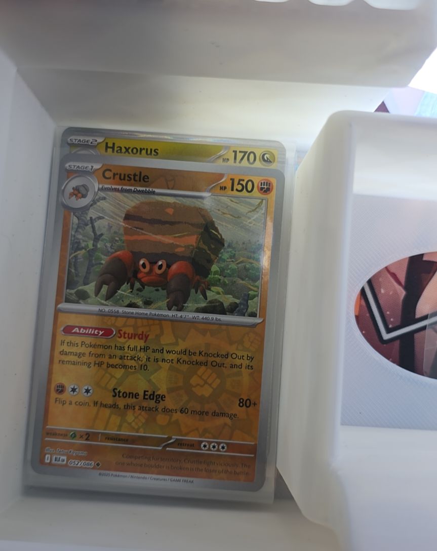 2023 Pokemon Scarlet & Violet #052 Crustle — front