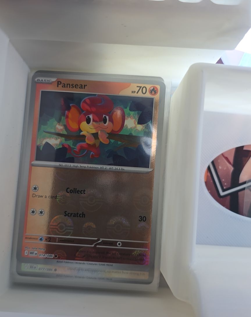 2025 Pokémon #014 Pansear — front