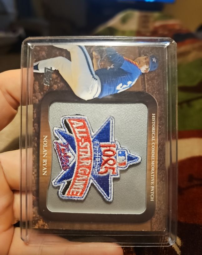 2009 Topps Legends of the Game Historical Commemorative Patch #LPR-48 Nolan Ryan — front