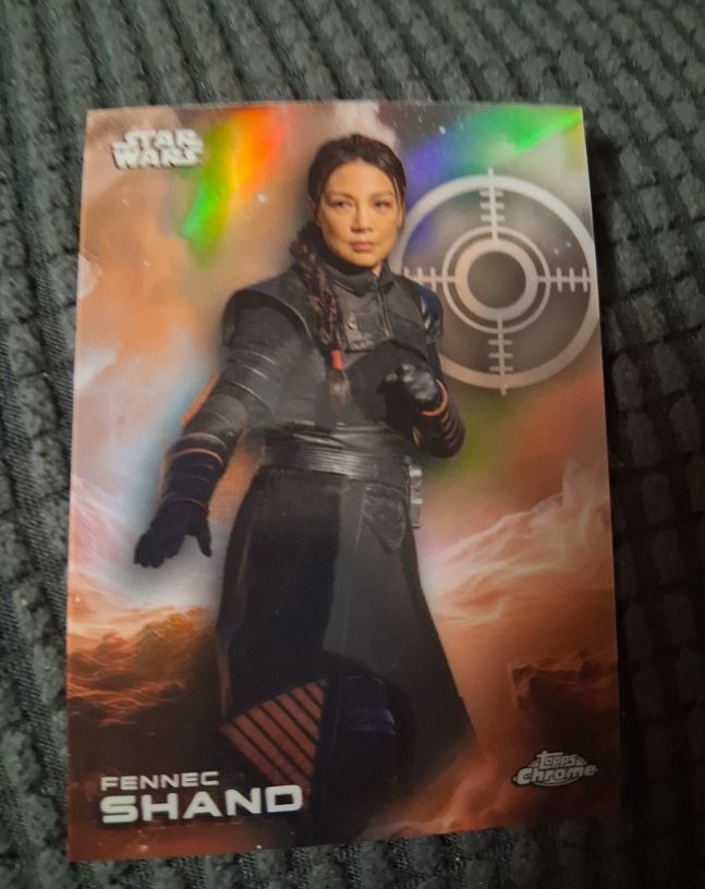 2025 Topps Chrome Star Wars #41 Fennec Shand — front