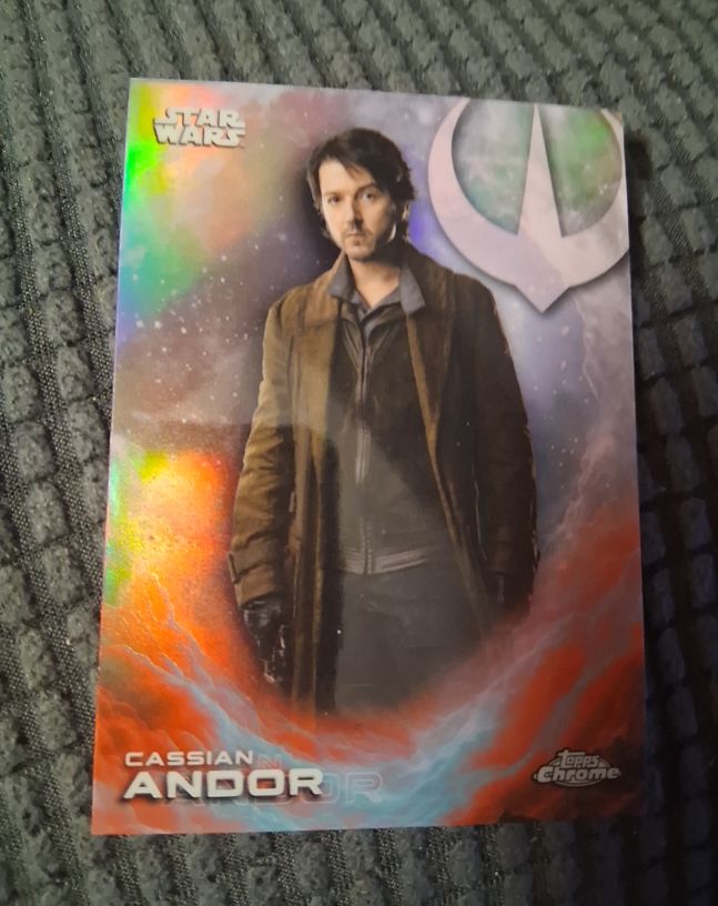 2025 Topps Chrome Star Wars #CE-9 Cassian Andor — front