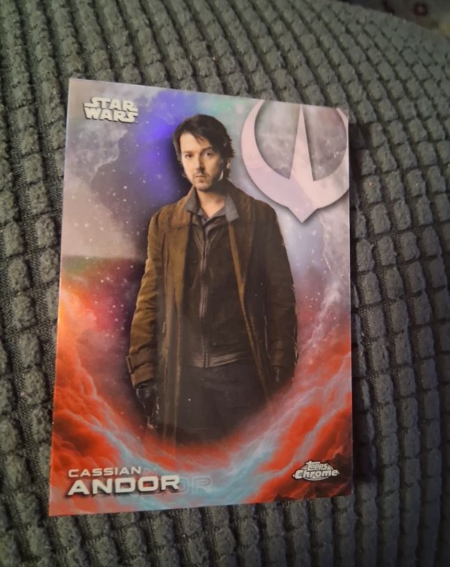 2025 Topps Chrome Star Wars #CE-9 Cassian Andor — front