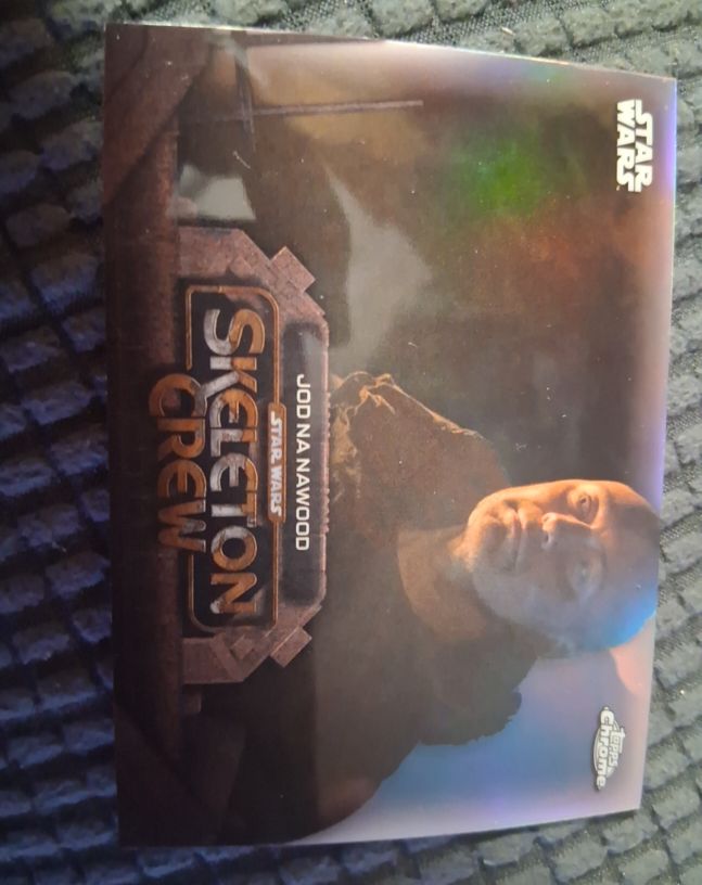 2025 Topps Chrome Star Wars #SC-10 Jod Na Nawood Skeleton Crew — front