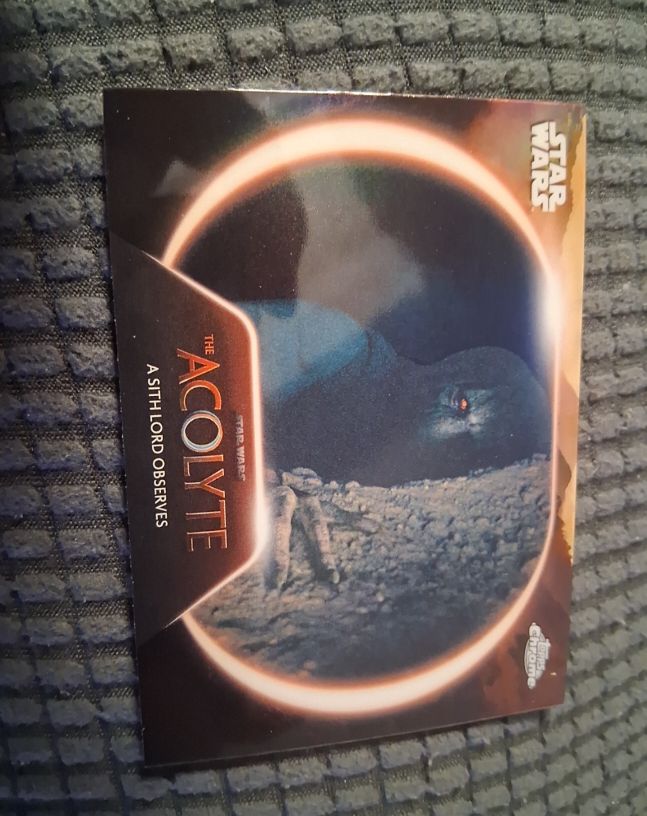 2025 Topps Chrome Star Wars #AC-21 A Sith Lord Observes — front