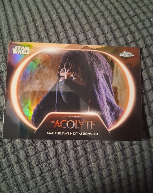 2025 Topps Chrome Star Wars #AC-4 Mae Aniseya's Next Assignment — front