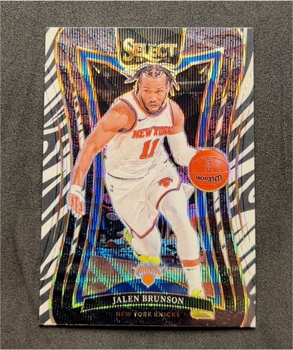 2024-25 Panini Select Mezzanine #332 Jalen Brunson — front