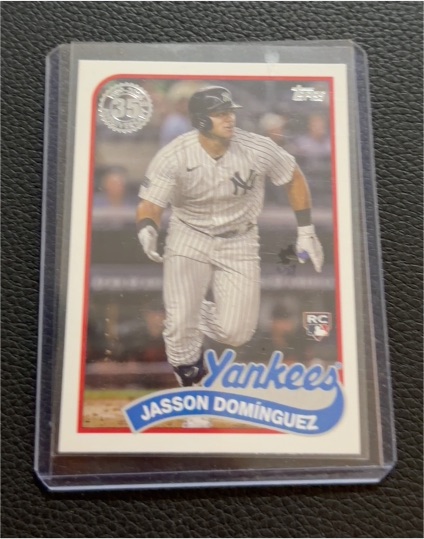 2024 Topps Update Series - 1989 Topps Baseball #89US-10 Jasson Dominguez — front