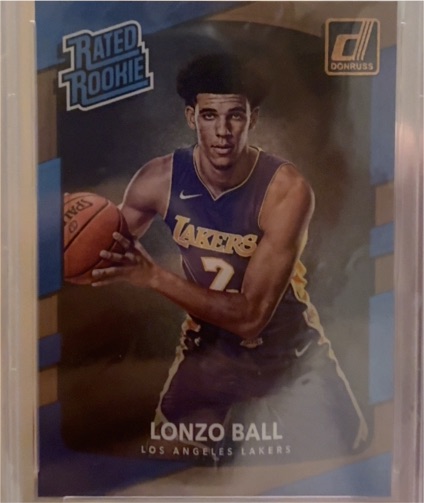 2017-18 Donruss #199 Lonzo Ball — front