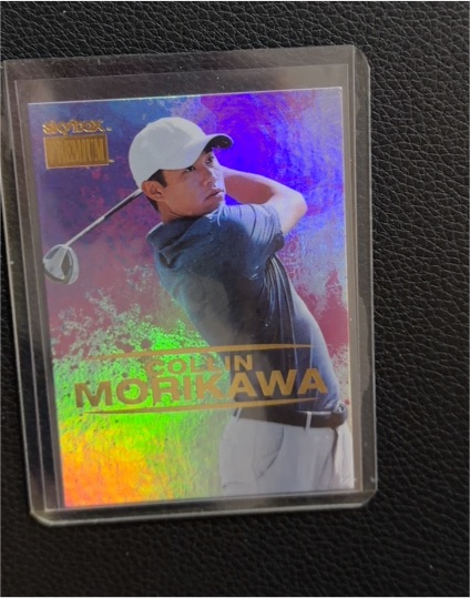 2021 Skybox Metal Universe Champions #S-7 Collin Morikawa — front