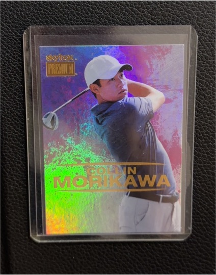 2021 Skybox Metal Universe Champions Premium #S-7 Collin Morikawa — front