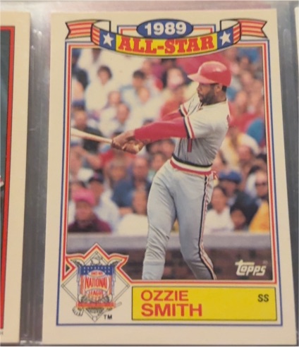 1990 Topps All-Star #5 Ozzie Smith — front