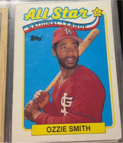 1989 Topps All-Star #389 Ozzie Smith — front