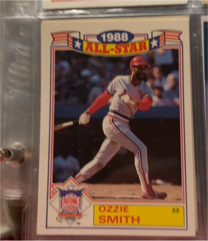 1989 Topps #16 Ozzie Smith — front